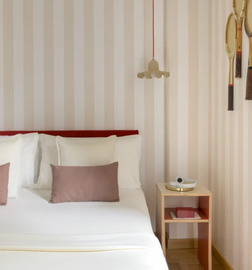 designed guest rooms in rome