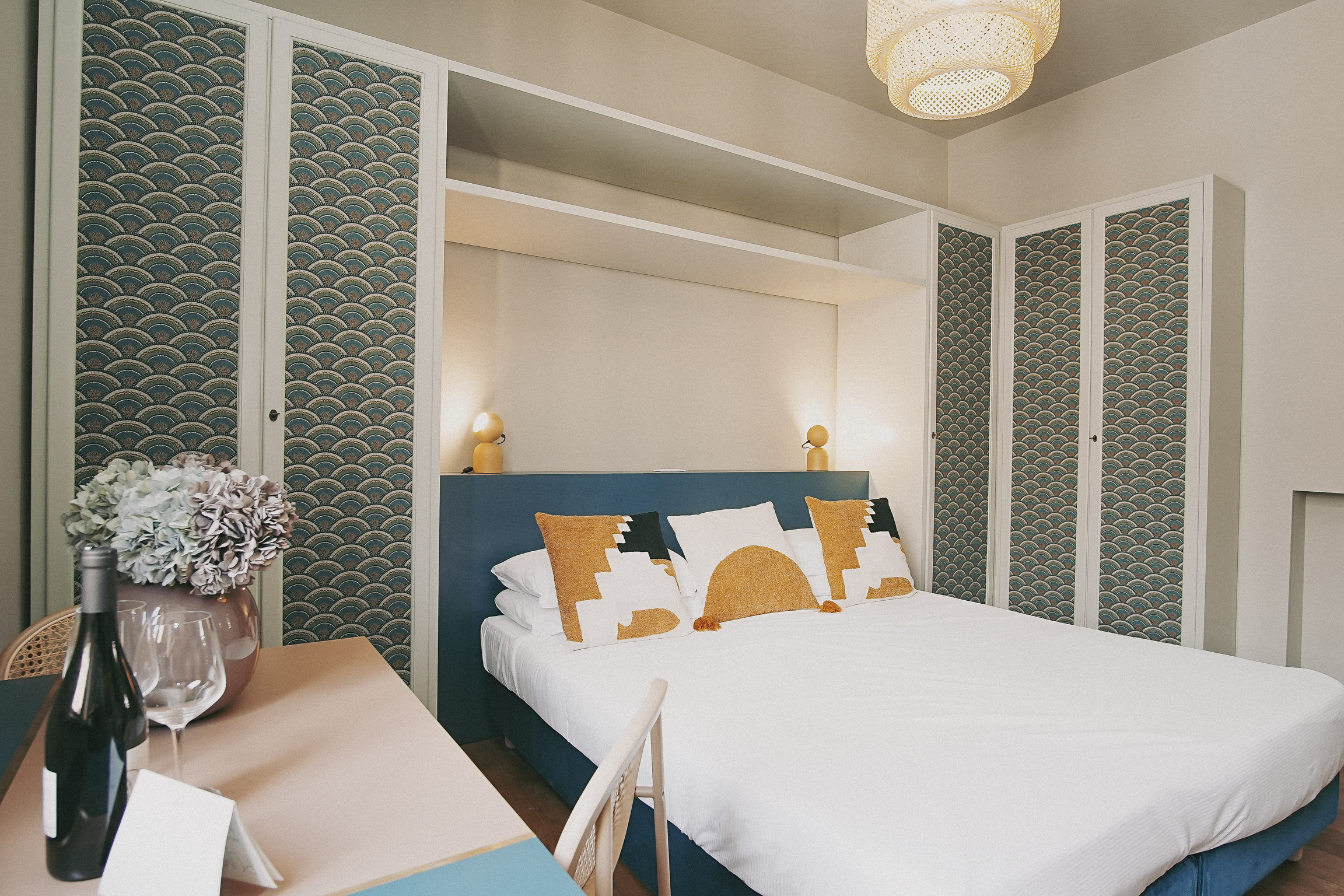 designed guest rooms in rome