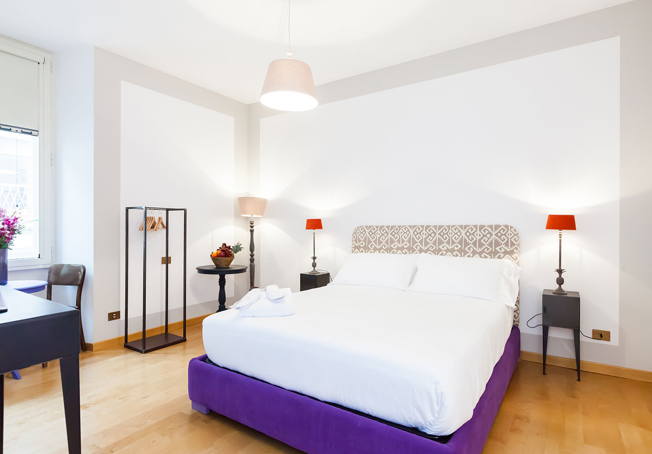designed guest rooms in rome